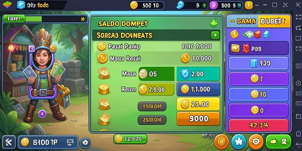 Tantangan seru di setiap level yang harus dilalui.