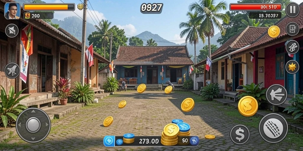 Modus permainan yang beragam dan menarik.
