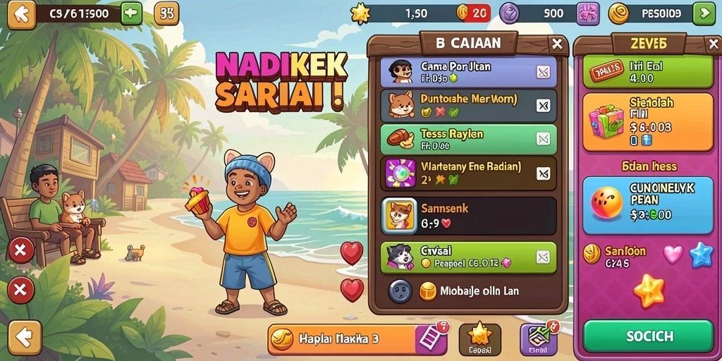 Interface yang modern dan mudah digunakan.