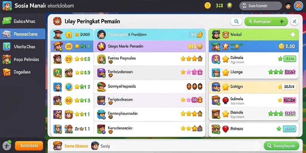 Screenshot memperlihatkan misi harian yang menawarkan hadiah besar.