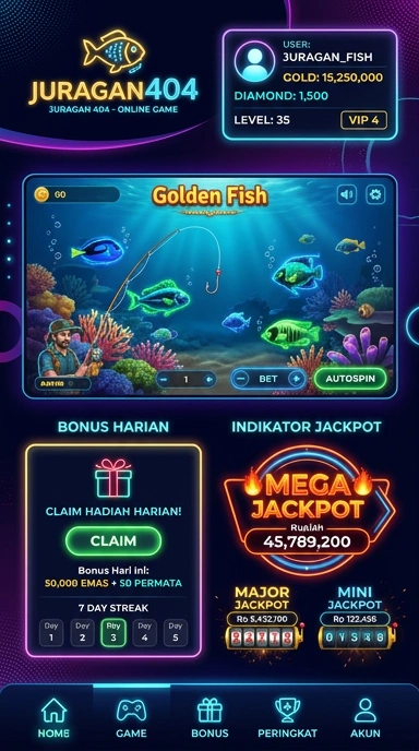 juragan404 — layar beranda